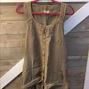 Complete lino by Arthurio brown linen dress